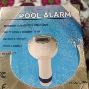 Pool Alarm for Inground Ground Pools Wireless Connection, Water Motion Sensor.